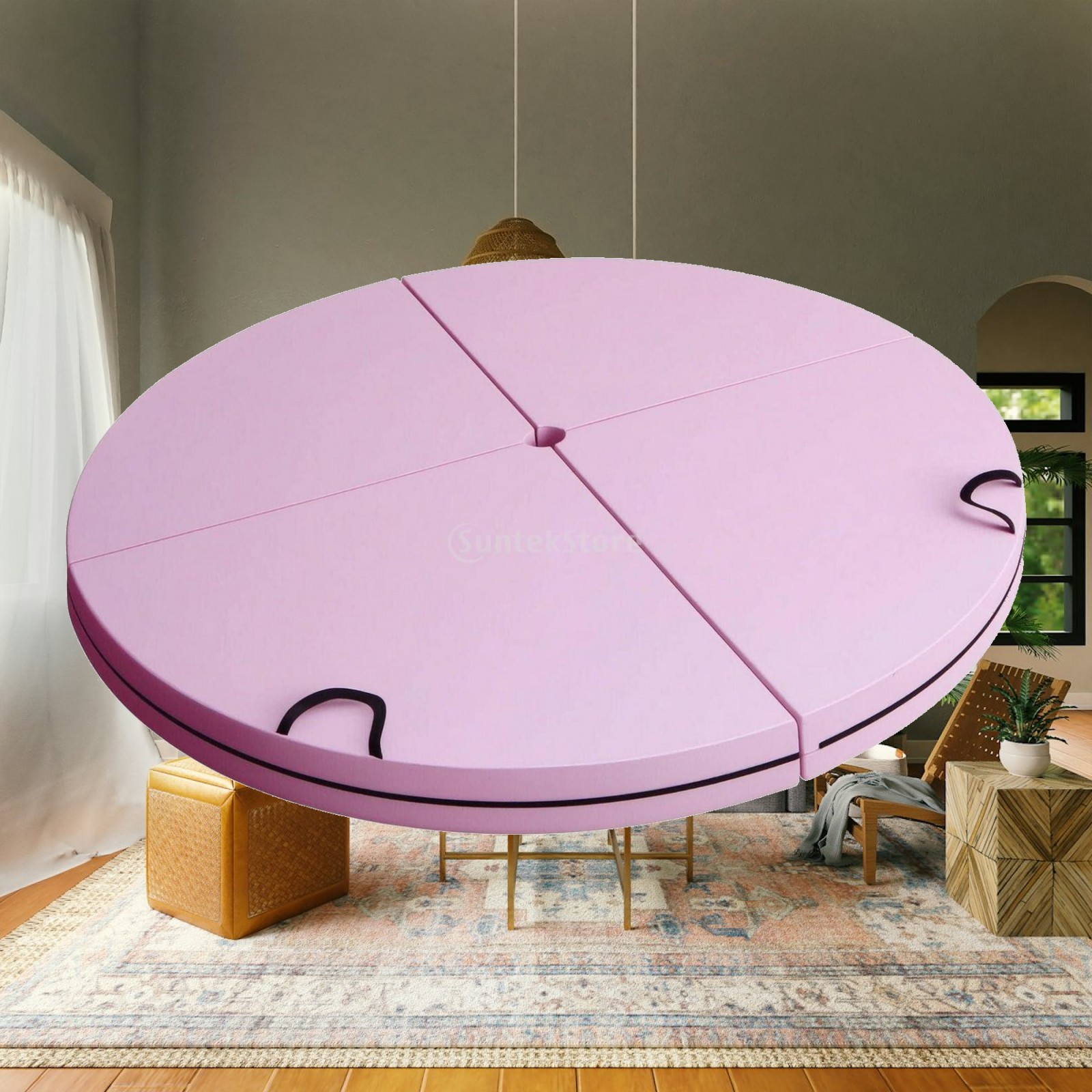 Home Gym Floor - Multi Section Foldable Exercise Pad Cushioned