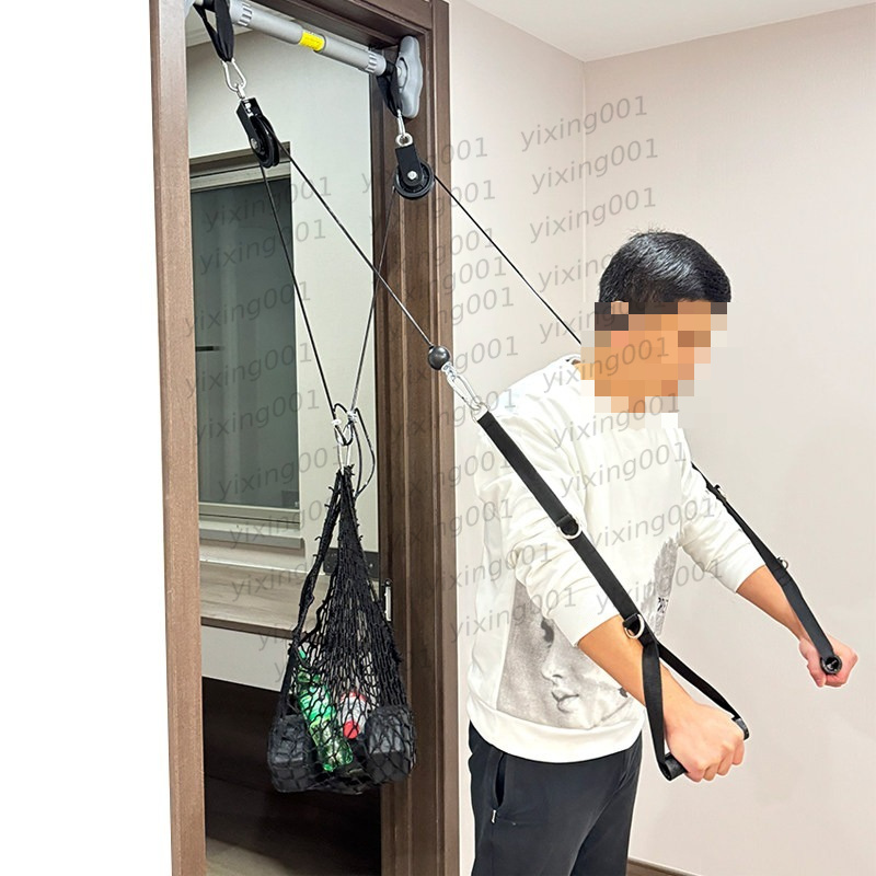 Home Gym Lat Pulldown - Multifunctional Gym Cable Handles DIY Home