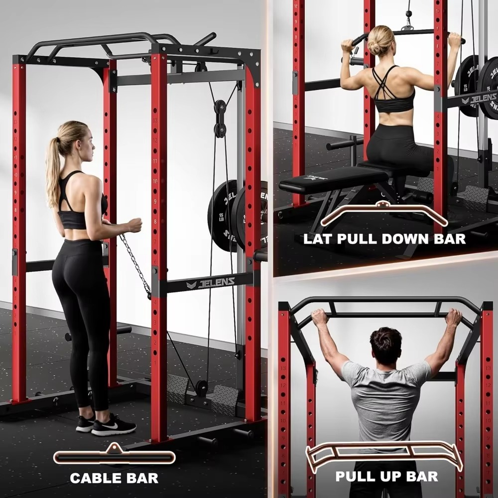 S21 Power Cage Multi-Function  - Home Gym Cable 评论和价格