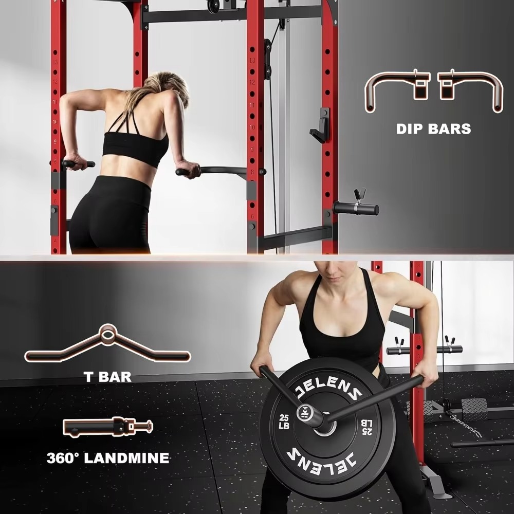 S21 Power Cage Multi-Function  - Home Gym Cable 评论和价格