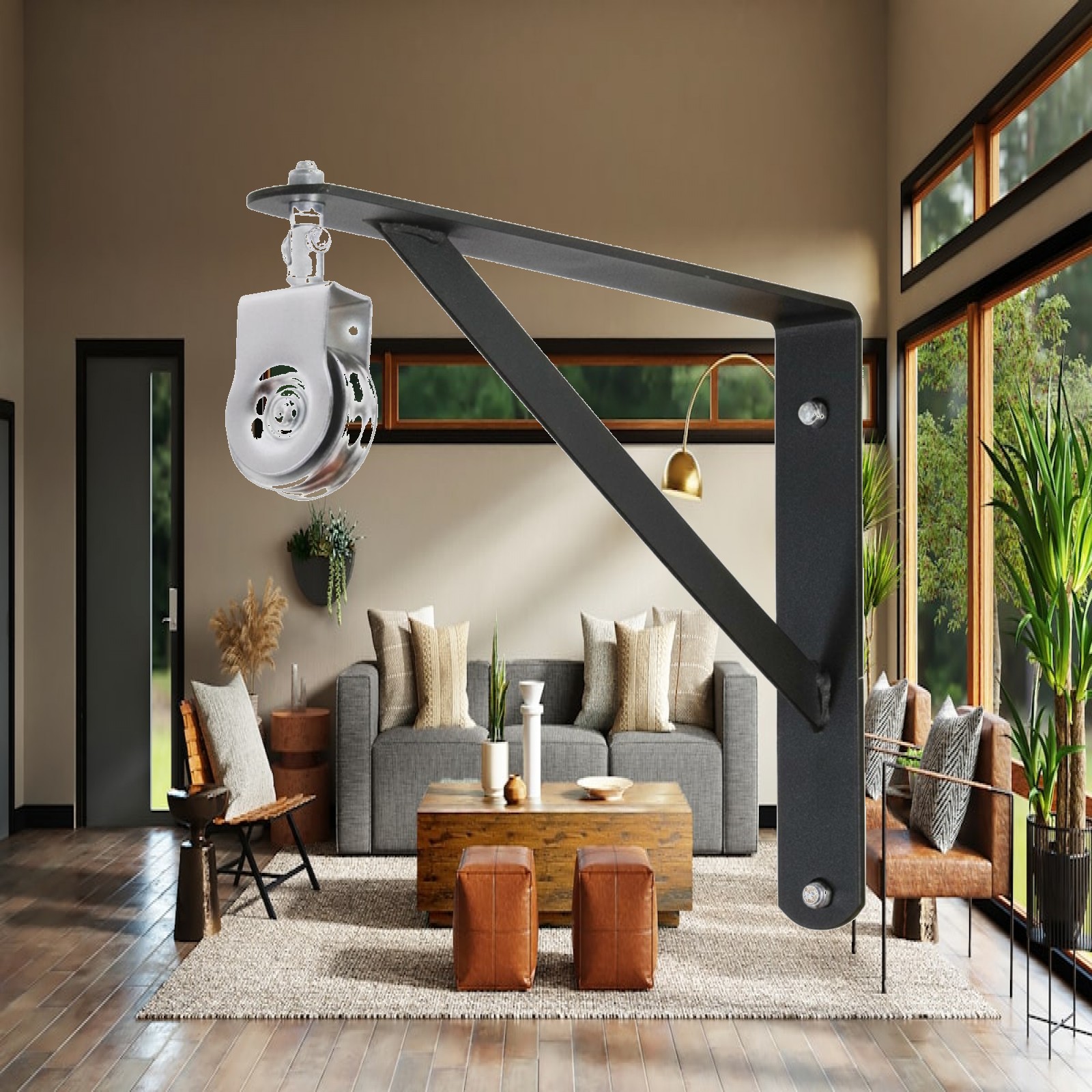 Shoulder Pulley Trainer with H - Home Gym Pulley System 评论和价格