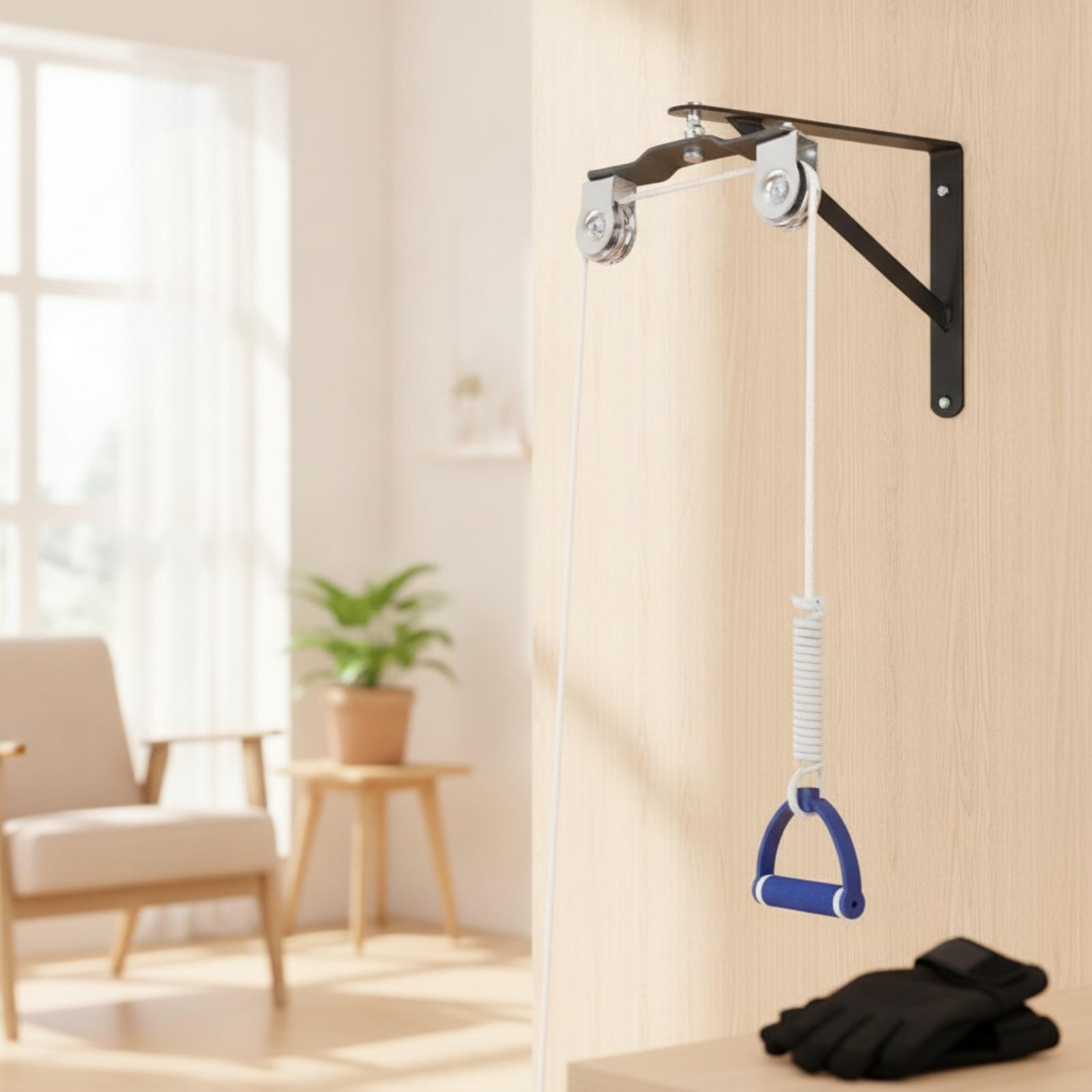 Shoulder Pulley Trainer with H - Home Gym Pulley System 评论和价格