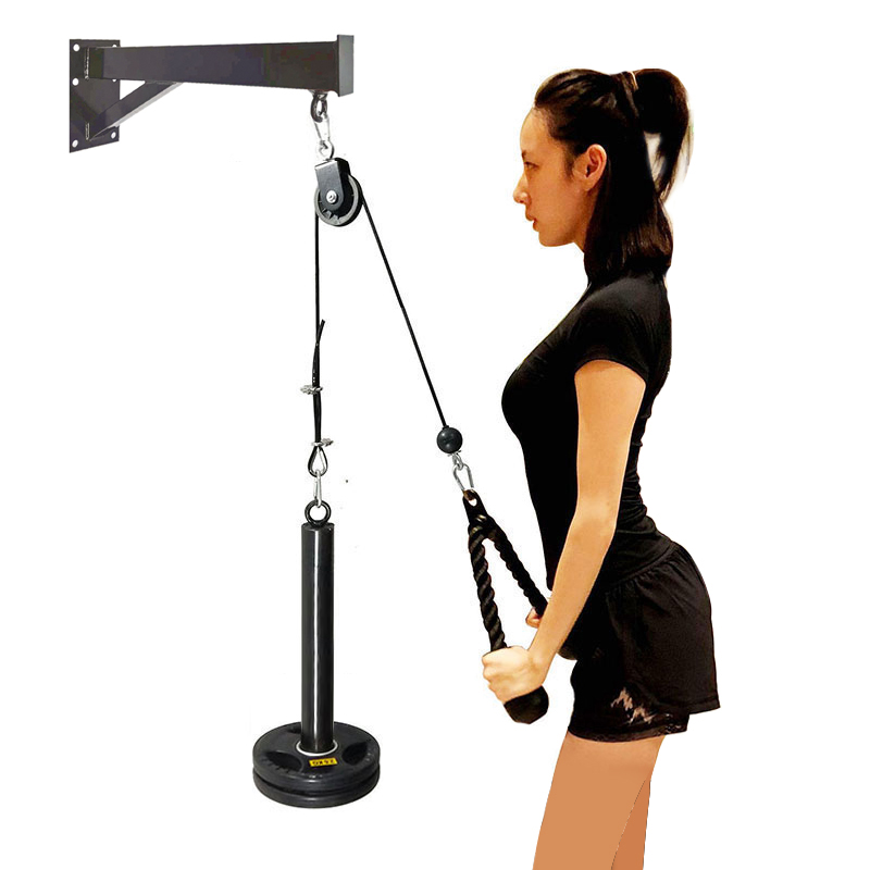 Gym Wall Mounted Fitness DIY P - Home Gym Pulley System 评论和价格