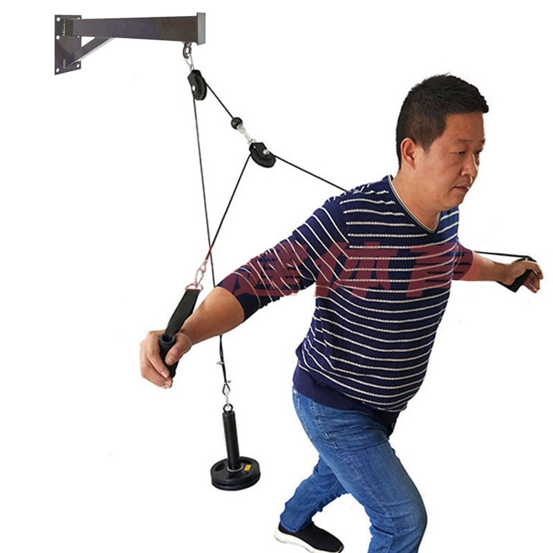 Gym Wall Mounted Fitness DIY P - Home Gym Pulley System 评论和价格