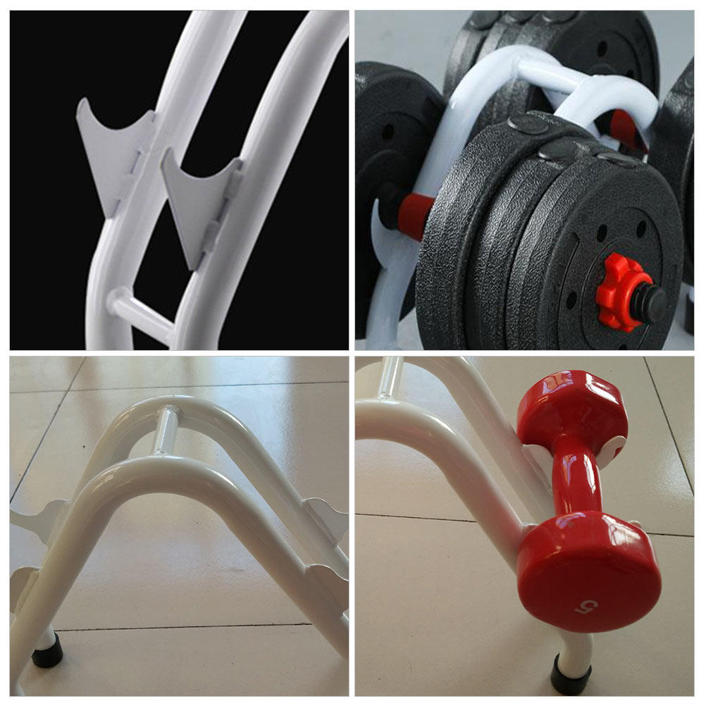 Heavy Duty Steel Dumbbell Rack - Home Gym Floor 评论和价格