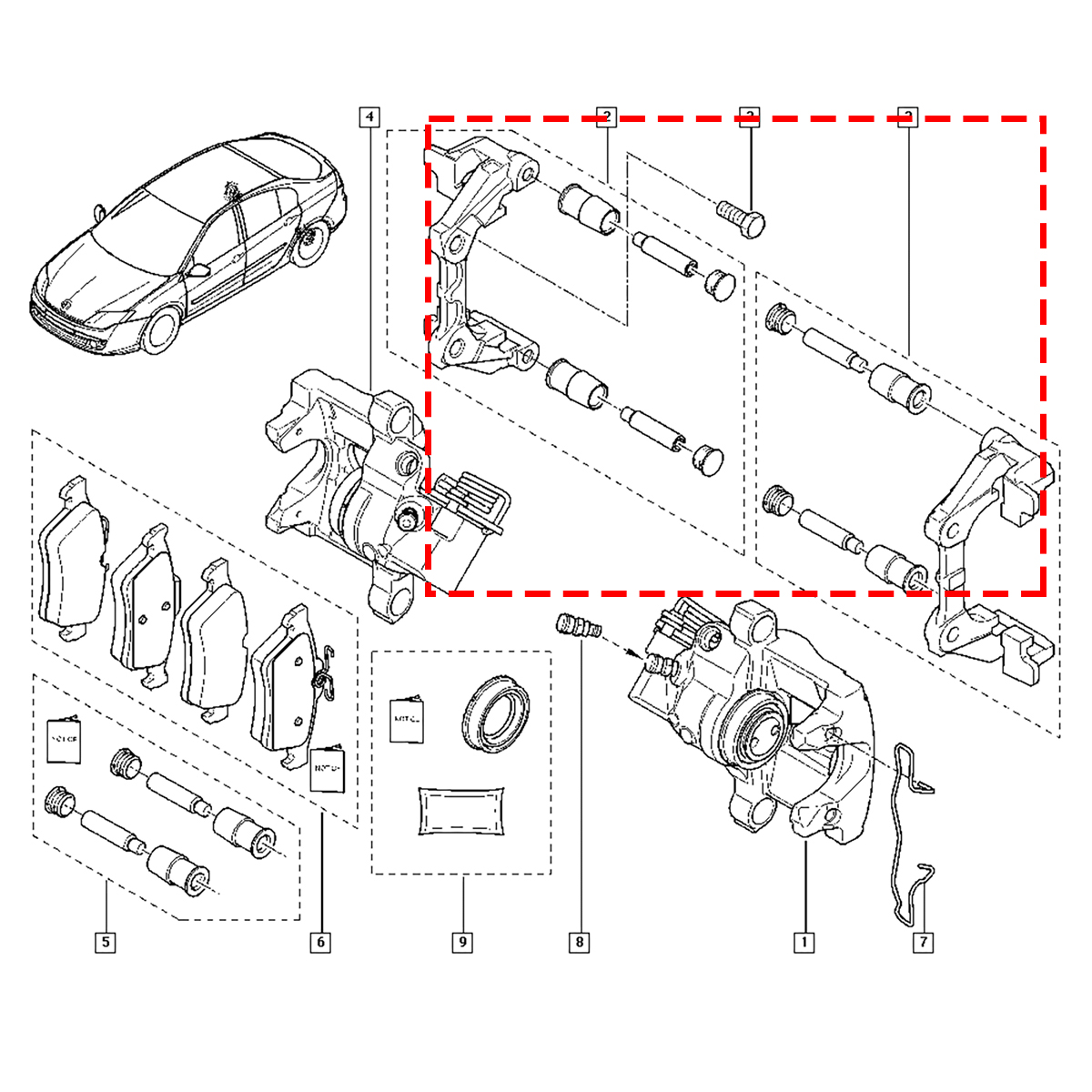 1/2Set Front Brake Caliper Sli - Gliding Disc Slider 评论和价格