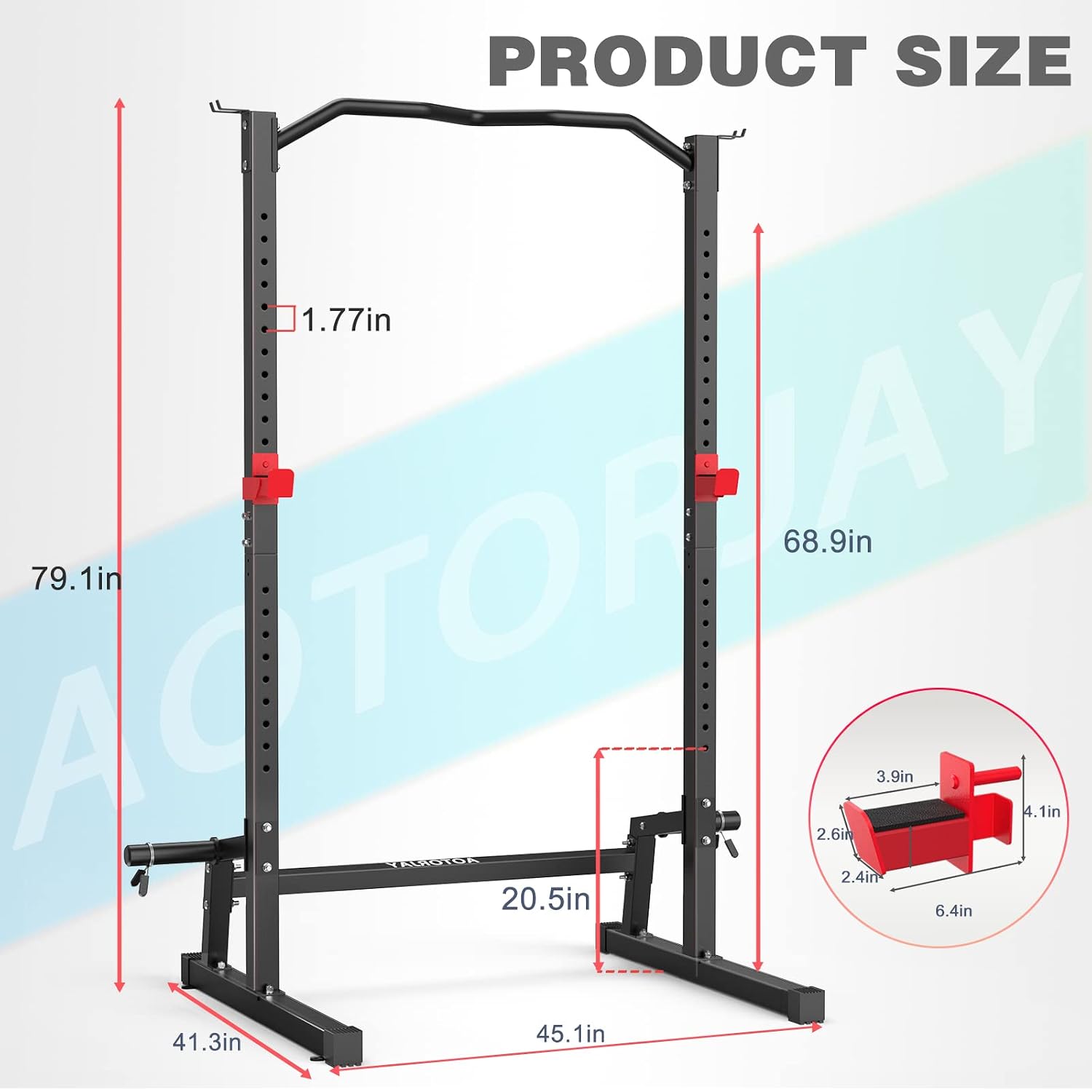 Height Adjustable Power Cage S - Home Gym Multi Station 评论和价格