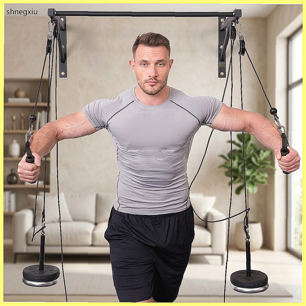 Wall Mounted DIY Fitness Pulle - Home Gym Pulley System 评论和价格