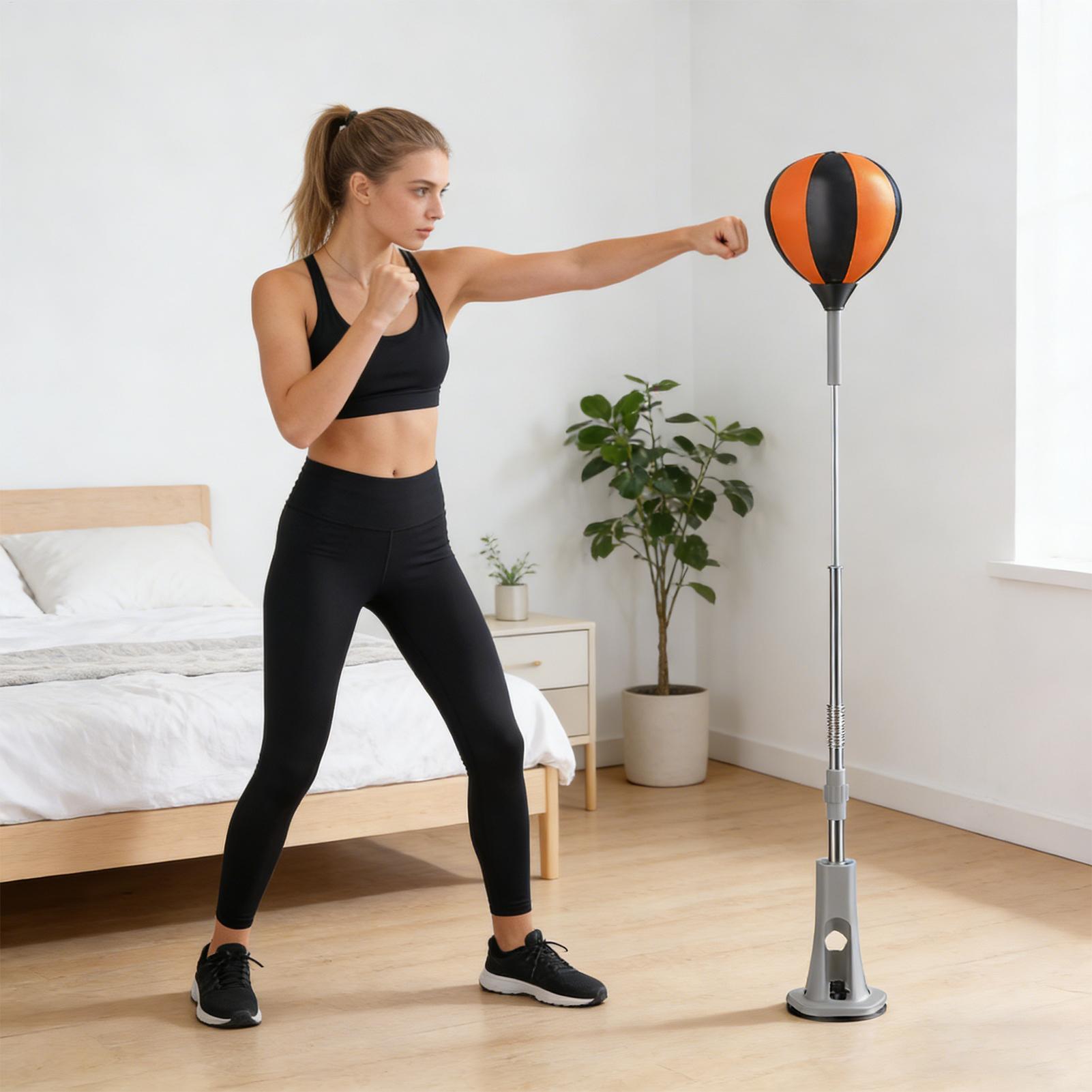 Punching Bag With Stand Boxing - Home Gym Trainer 评论和价格