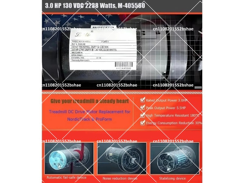 Treadmill Motor Replacement fo - Home Gym Icon 评论和价格