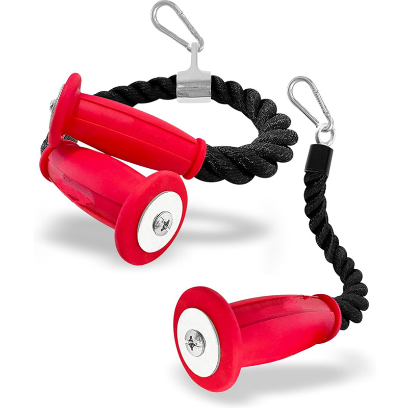Ergonomic Tricep Ropes Non-Sli - Home Gym Cable 评论和价格