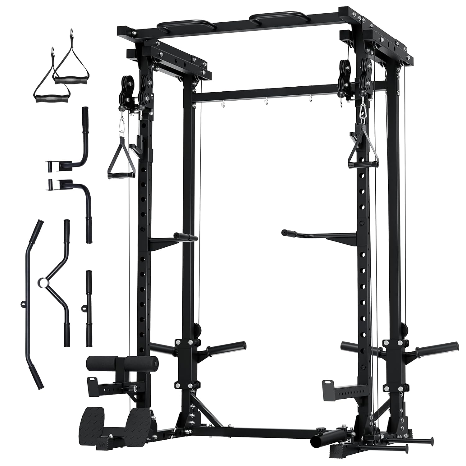 Drone3 Power Rack, 2500lbs Mul - Home Gym Pulley System 评论和价格