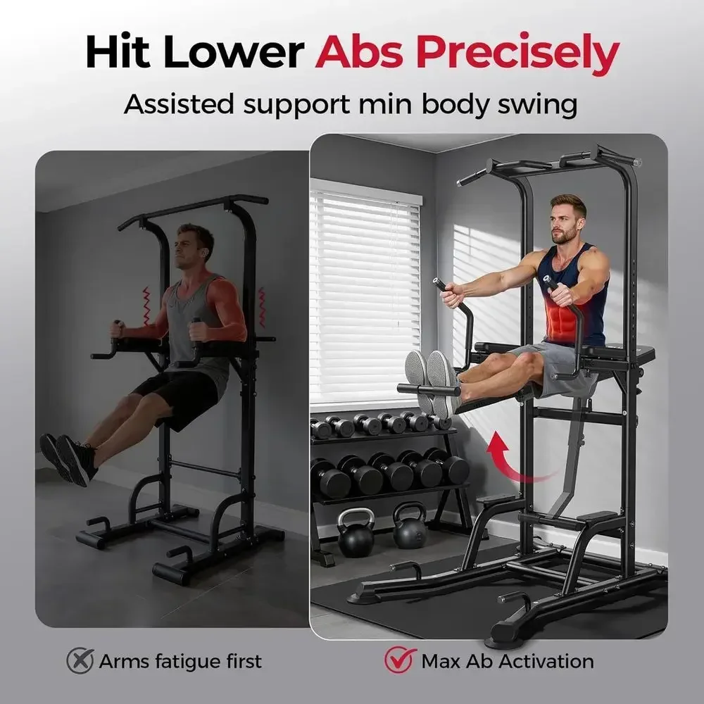 Power Tower with Assisted Knee - Home Gym Multi Station 评论和价格