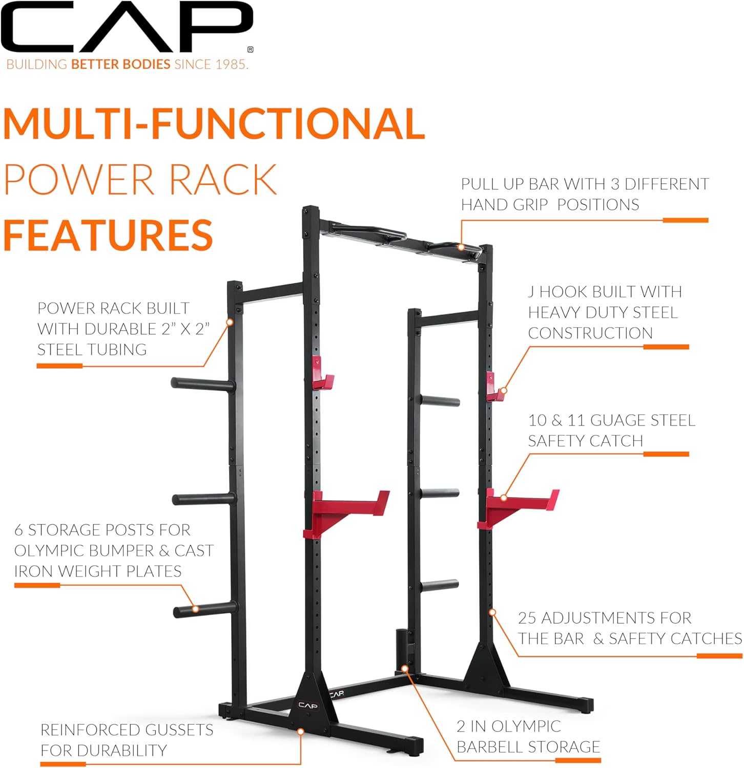 Home Gym Equipment, Steel Mate - Home Gym Power Rack 评论和价格