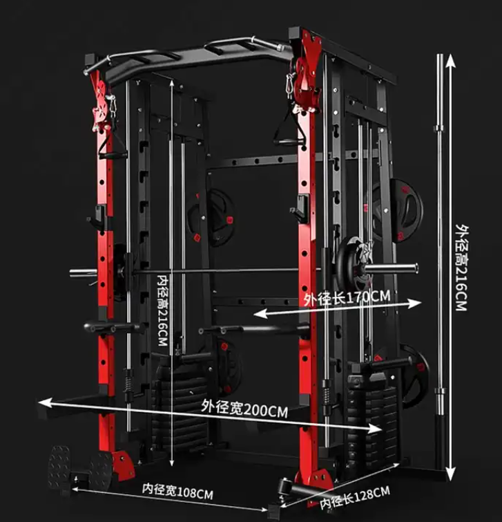 Heavy Duty All-in-One Smith Ma - Home Gym Power Rack 评论和价格