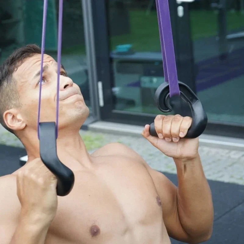 45°/90° Pull Up Hand Grip Fitn - Home Gym Cable 评论和价格