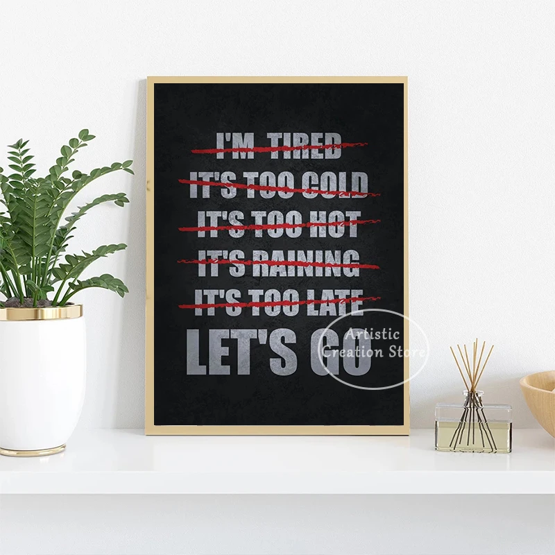 Iconic Gym Inspirational Quote - Home Gym Icon 评论和价格
