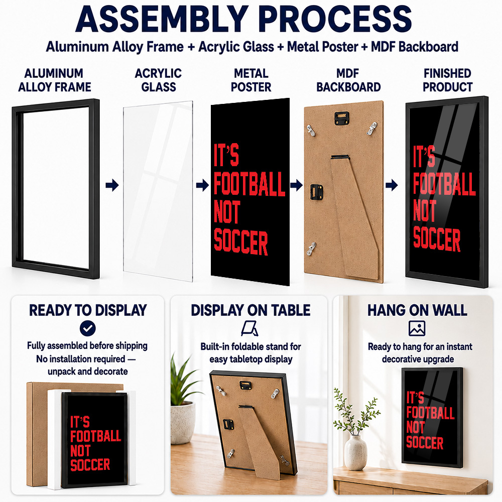 It's Football Not Framed Alumi - Home Gym Icon 评论和价格
