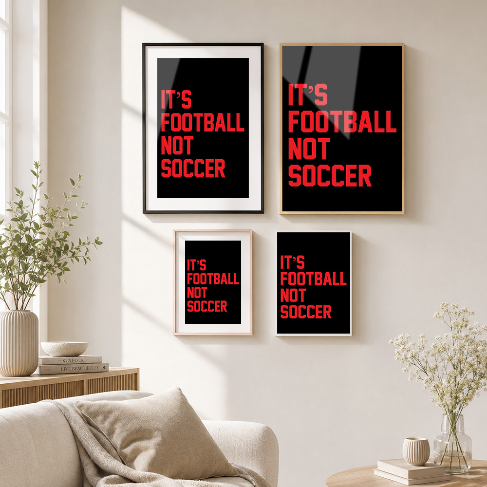 It's Football Not Framed Alumi - Home Gym Icon 评论和价格