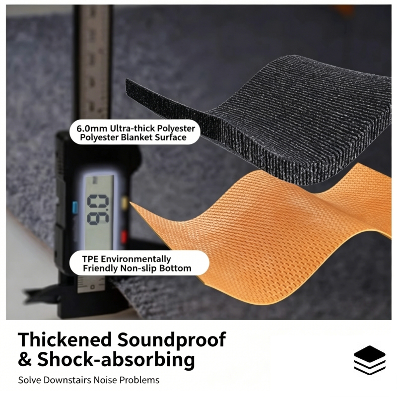 Heavy-Duty Sound Absorbing Rug - Home Gym Training Program 评论和价格