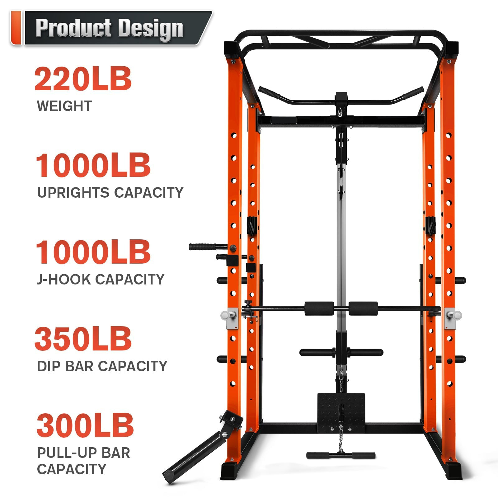 Commercial  Multi-function Pow - Home Gym Power Rack 评论和价格