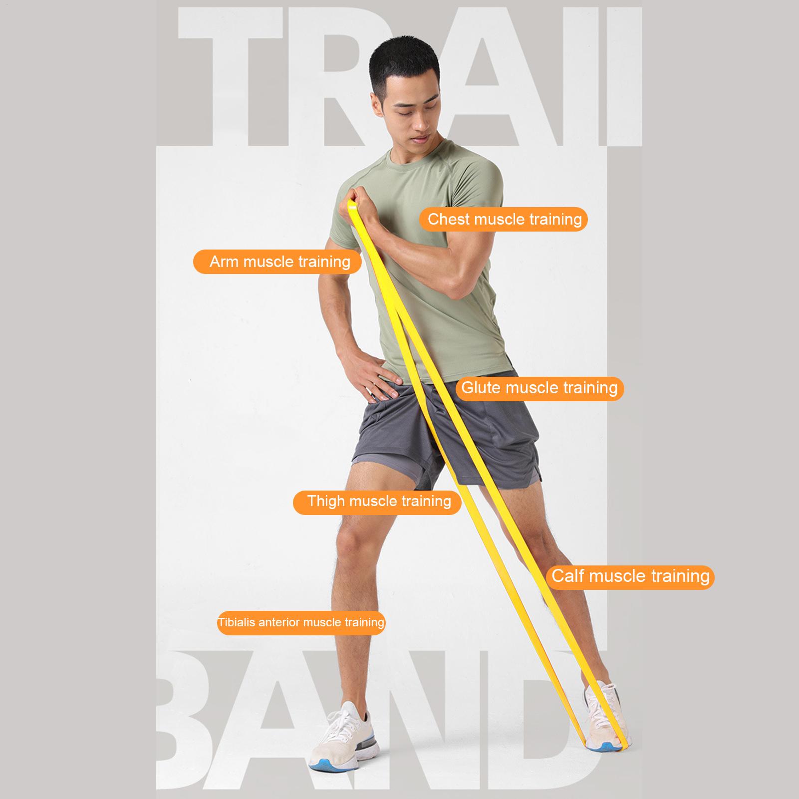 1pc Workout Resistance Bands E - Home Gym House 评论和价格