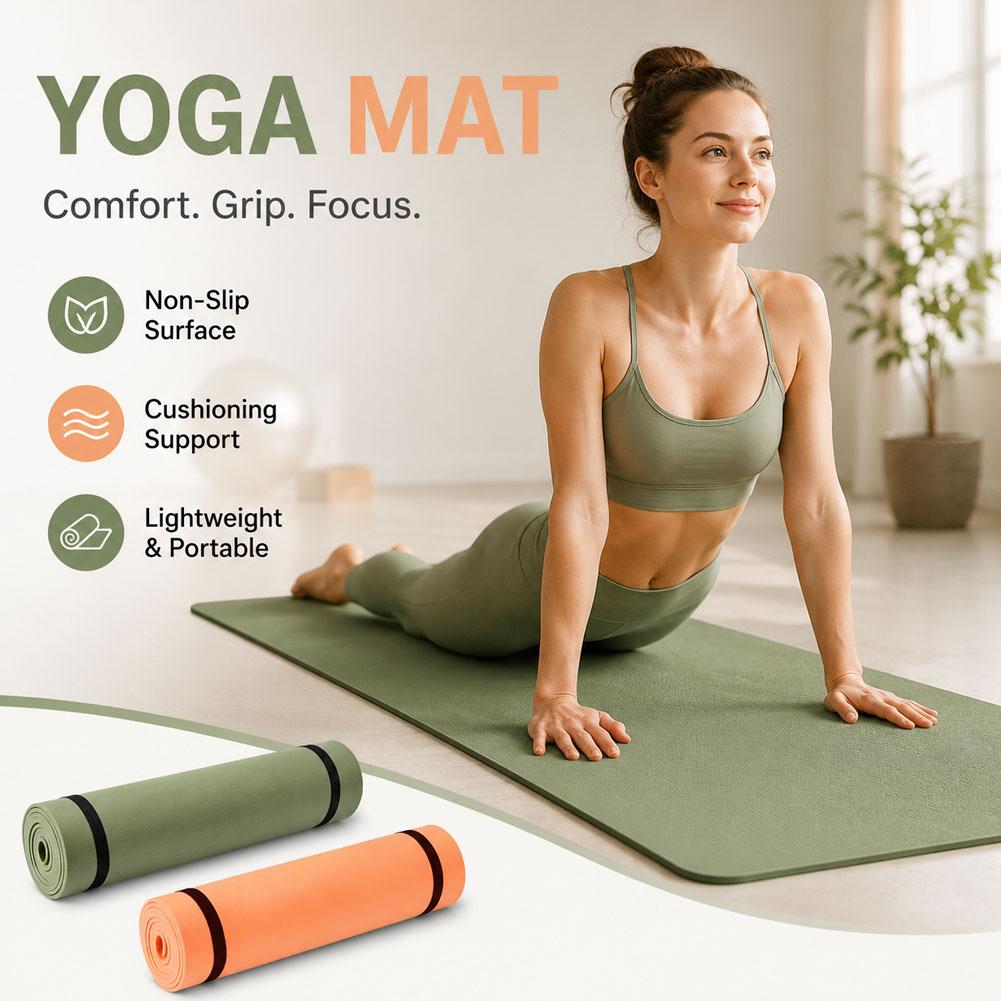 Thick Yoga Mat Anti-skid Sport - Home Gym Floor 评论和价格