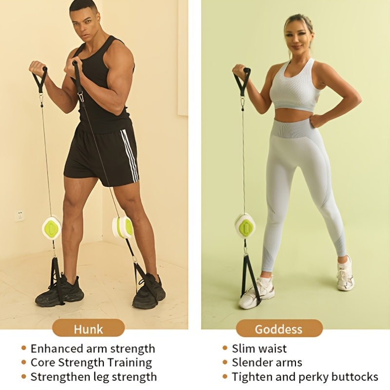 Portable Retractable Cable Tra - Home Gym Cable 评论和价格