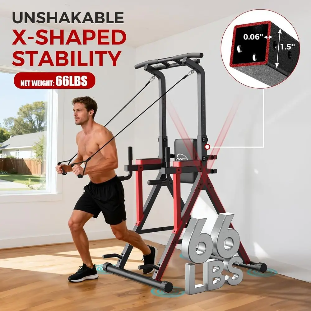 Adjustable Height Dip Station  - Home Gym Multi Station 评论和价格