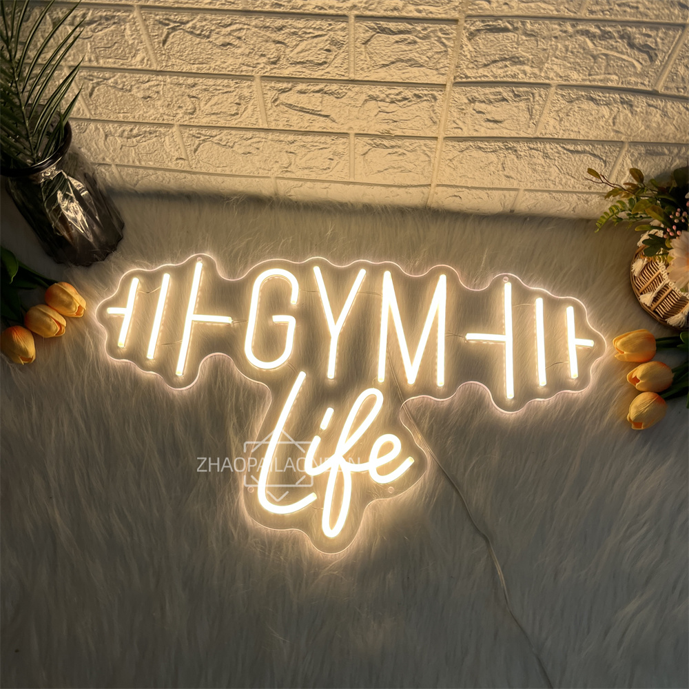 Dumbbell GYM Neon Signs for Wa - Home Gym Neon Sign 评论和价格